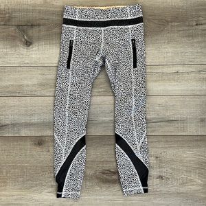 lululemon Animal Print Capri Leggings